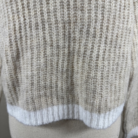 New Jessica Simpson Wool Blend Beige Size Small - Picture 3 of 7